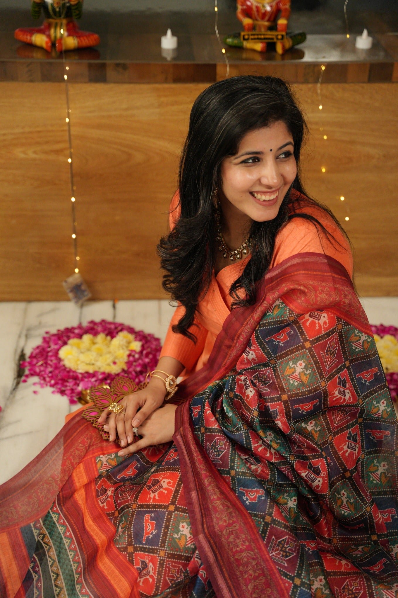 Elegant Sohni Angrakha Flare Suit Ensemble - Image 3