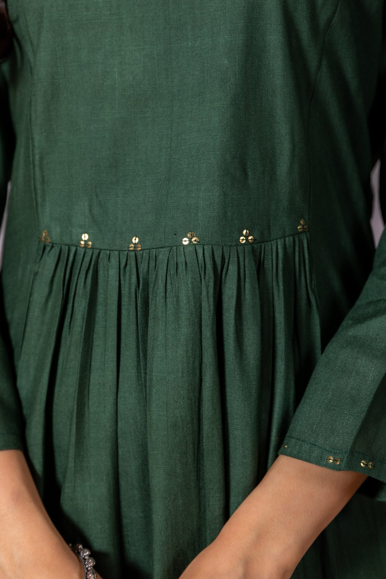 Jeevika Enchanting Green Delight Ensemble - Image 5