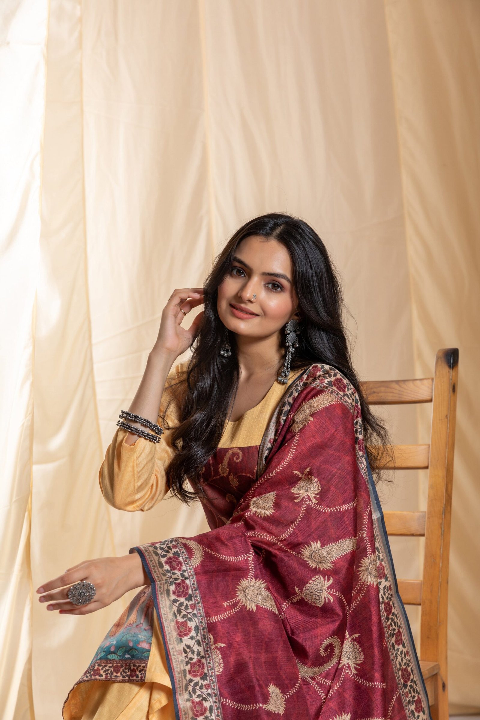 Sunny Aria Yellow 3-Piece Chic Ensemble - Image 4