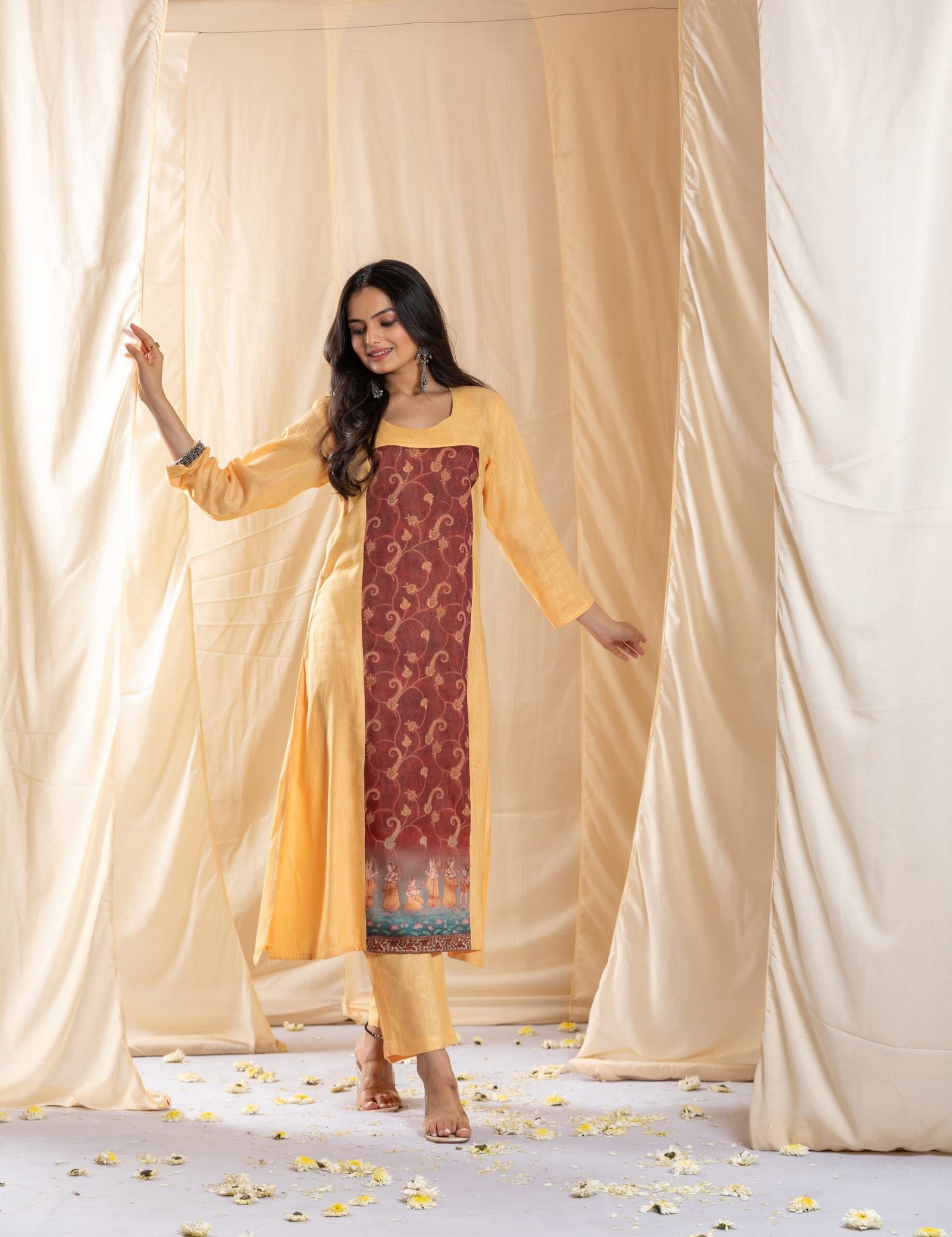 Sunny Aria Yellow 3-Piece Chic Ensemble - Image 2