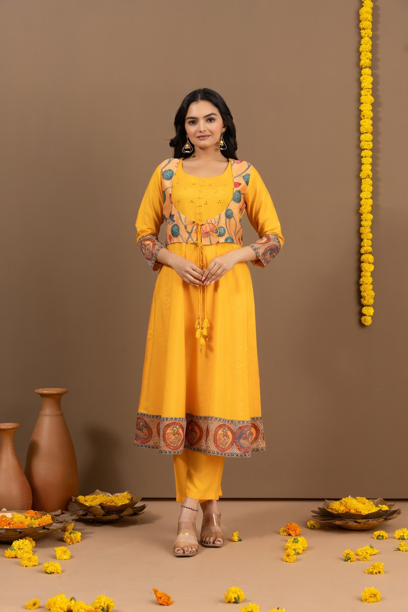 Radiant Bhagalpuri Suit by Nivriti - Image 6