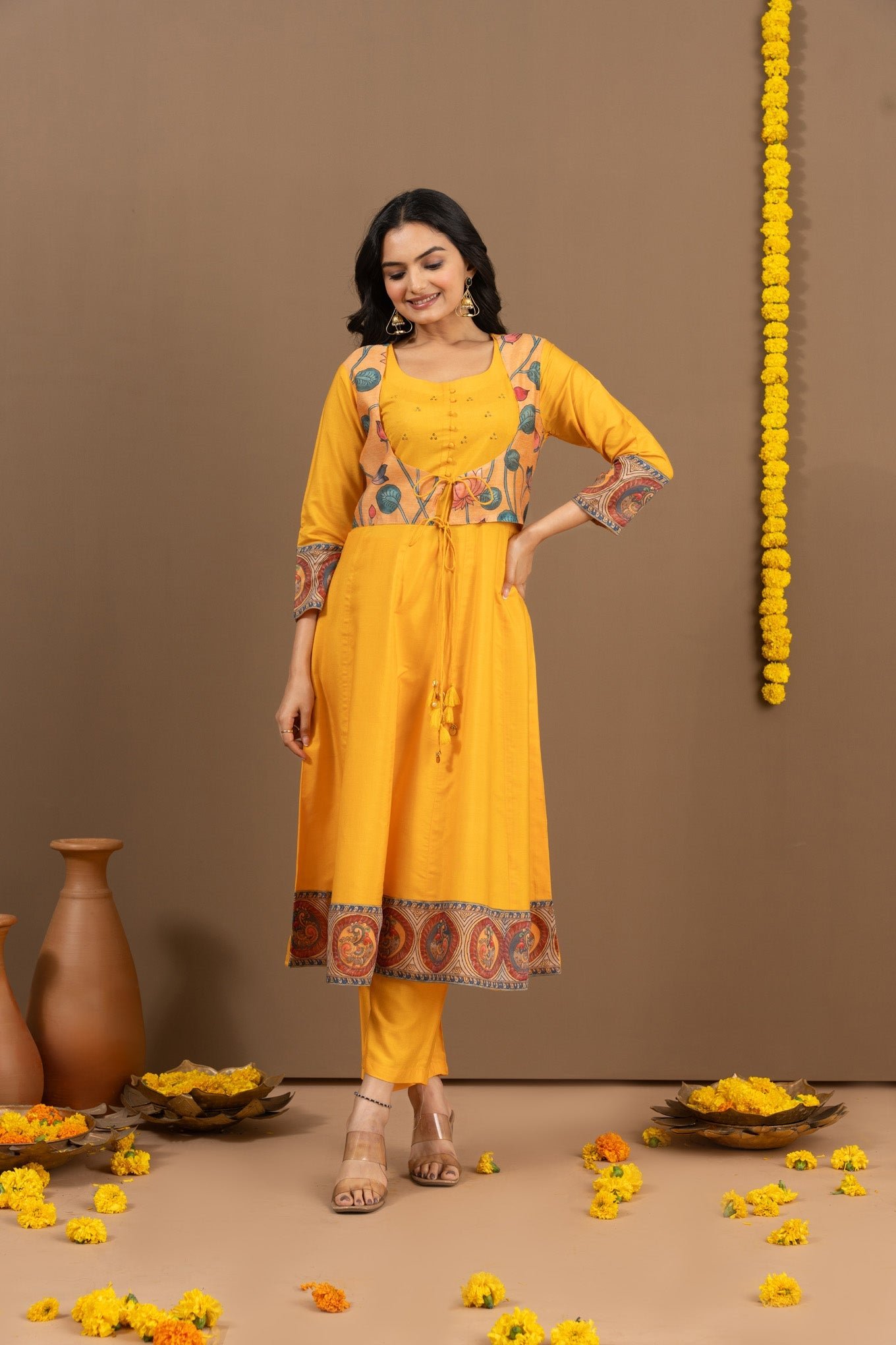 Radiant Bhagalpuri Suit by Nivriti - Image 3