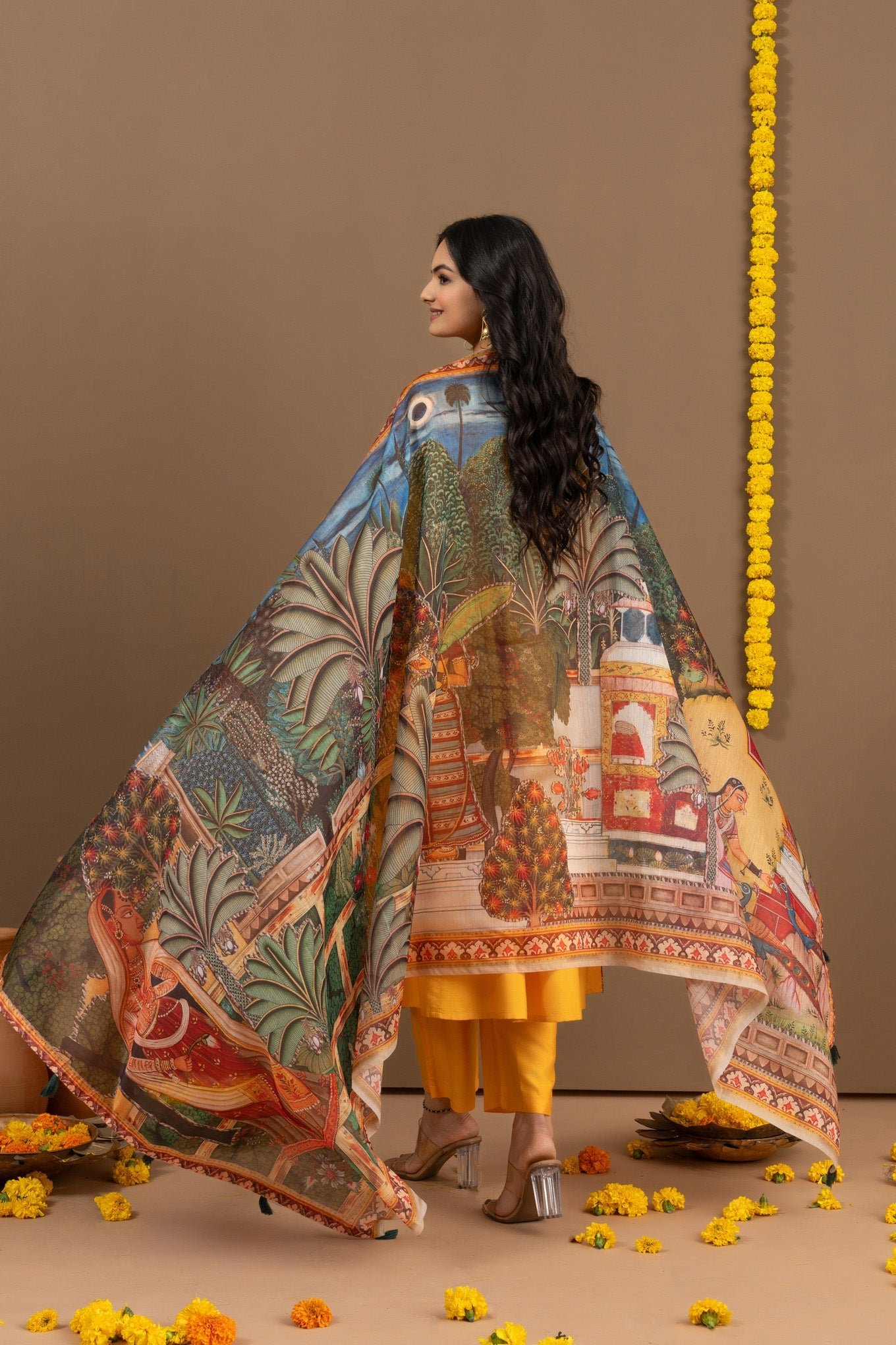 Radiant Bhagalpuri Suit by Nivriti - Image 7