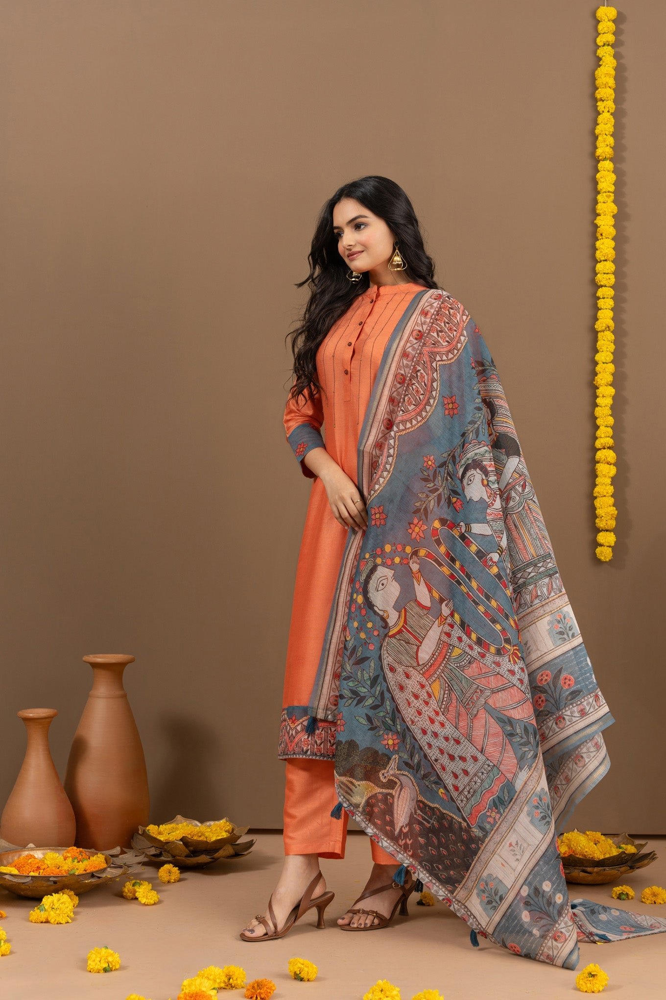 Radiant Elegance Divyani Dupatta