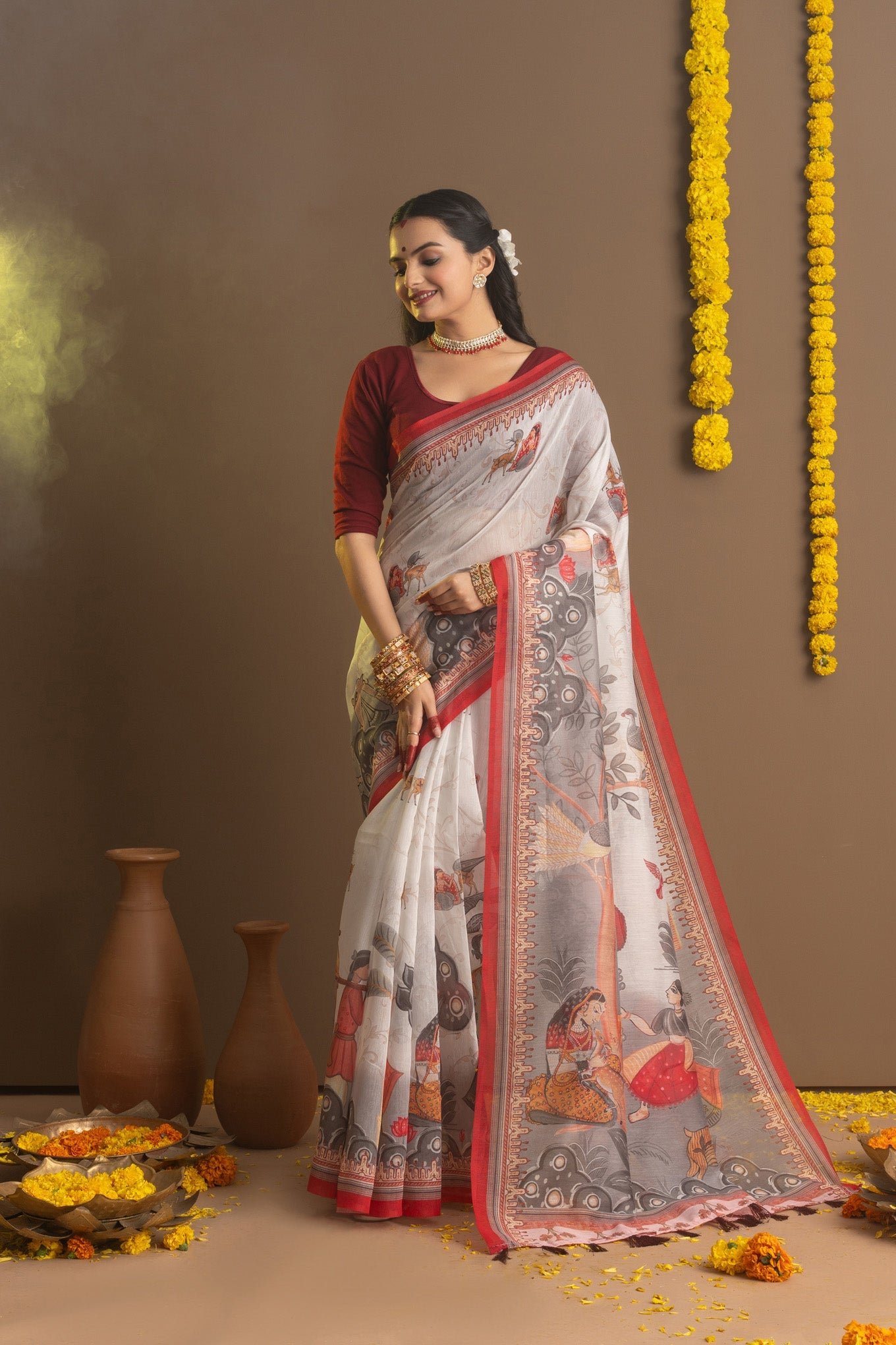 Radiant Mishita Glory Saree for Timeless Elegance - Image 3
