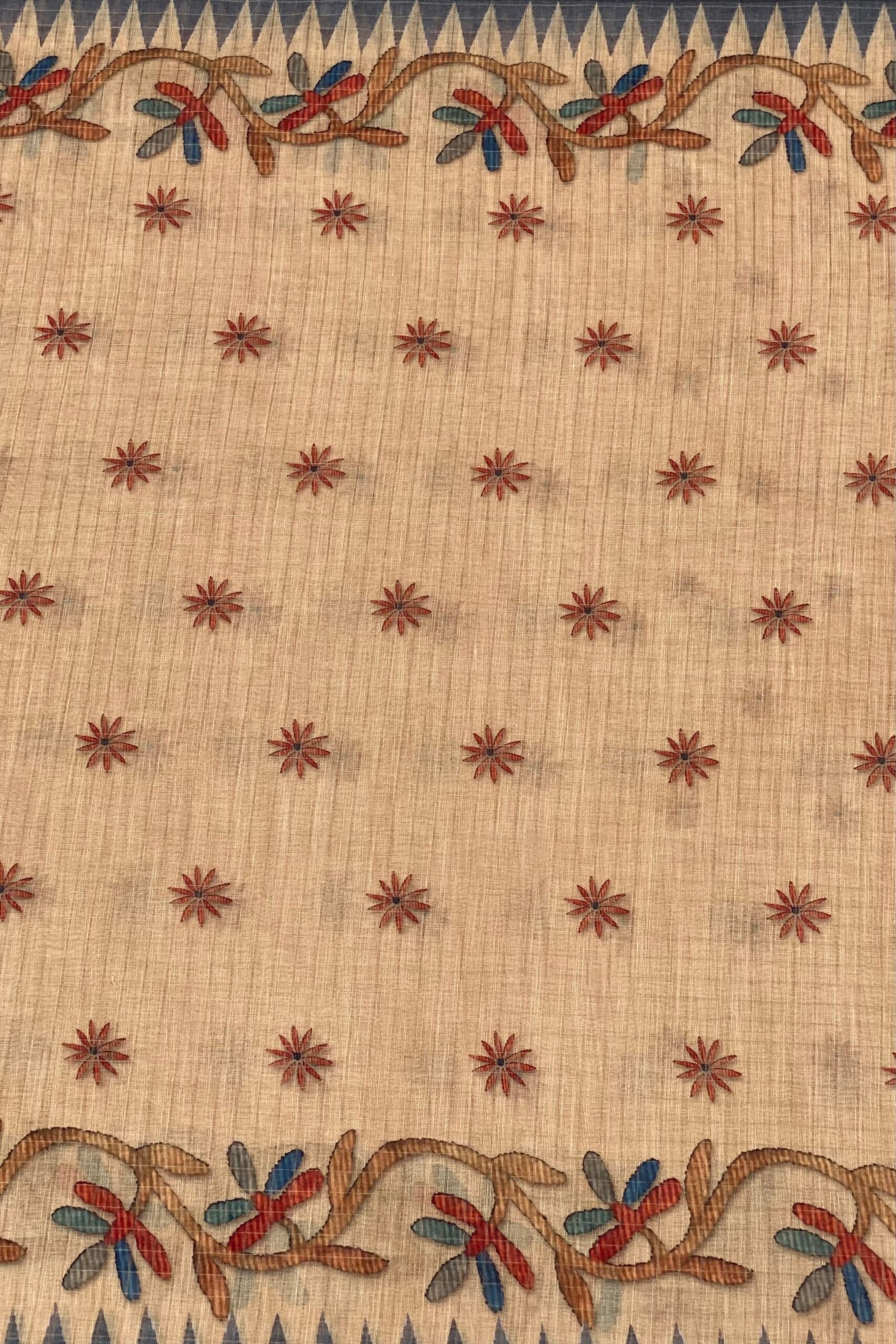 Elegant Madhurika Zari Linen Saree - A Timeless Classic - Image 6