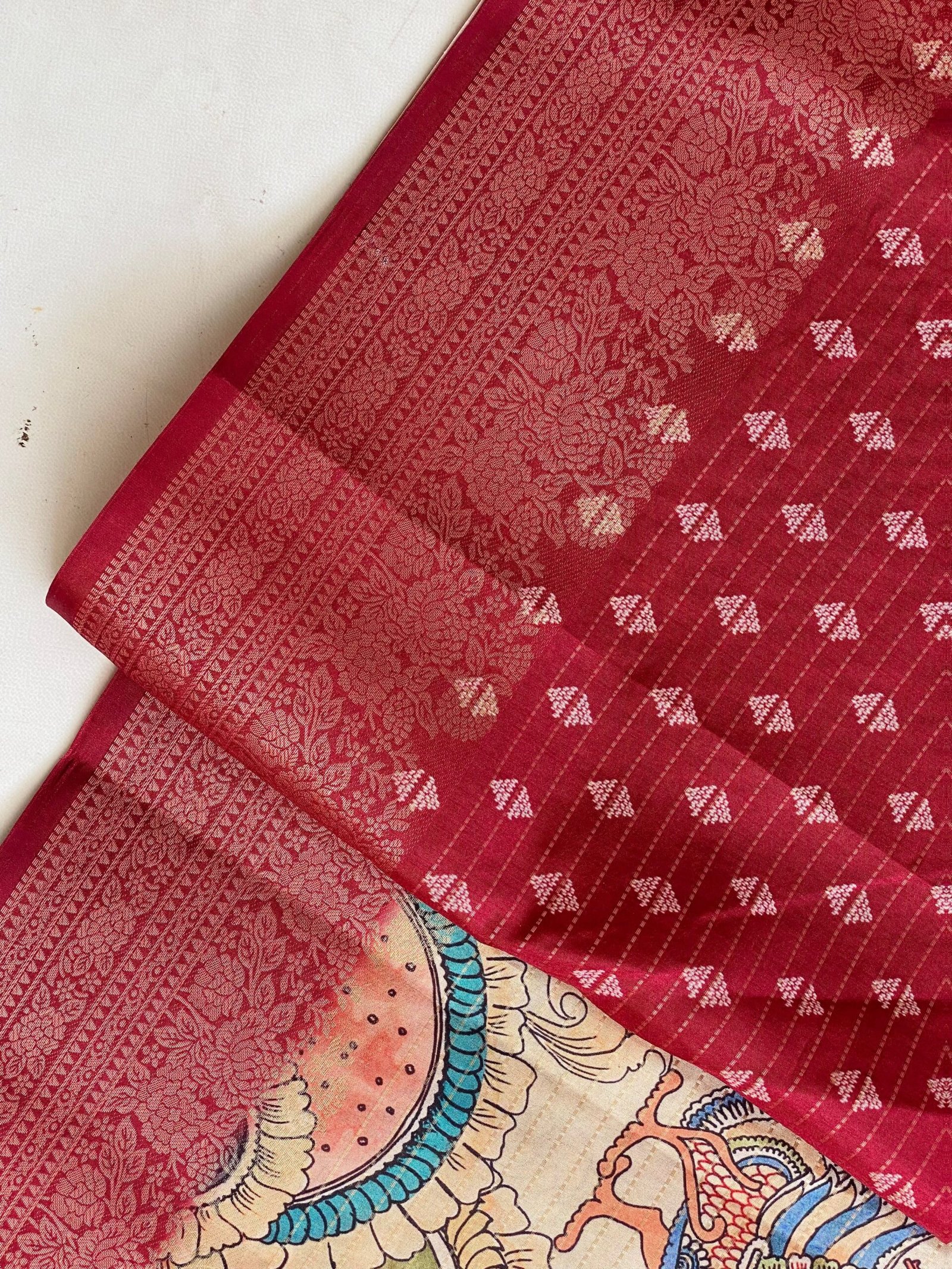 Elegant Pehchan Peacock Saree – Embrace Timeless Grace - Image 8