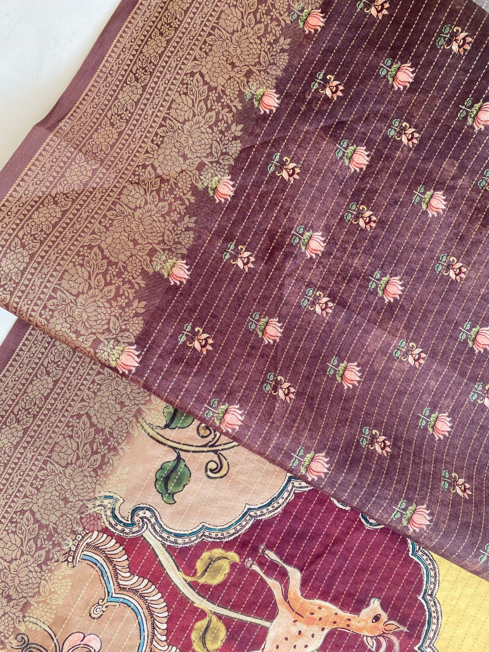 Radiant Sundara Yellow Aura Saree - Image 5